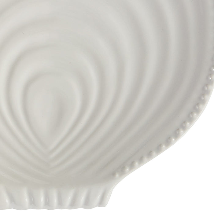 Seashell Dinner Plate Set | Coastal Compass Home Decor