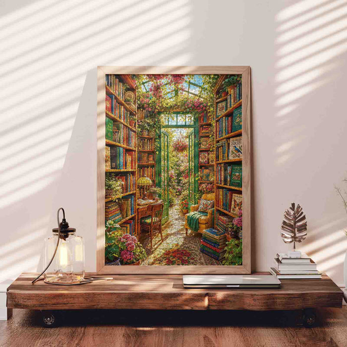 Secret Garden Library Jigsaw Puzzle