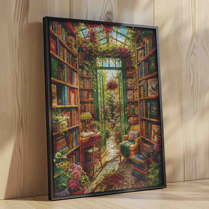 Secret Garden Library Jigsaw Puzzle
