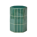 Seidler Ceramic Tile Stool - Pine