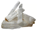 Selenite Fireplace Logs