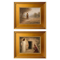 Set of 2 Framed Prints | Easter – Paths of Peace & At the Tomb
