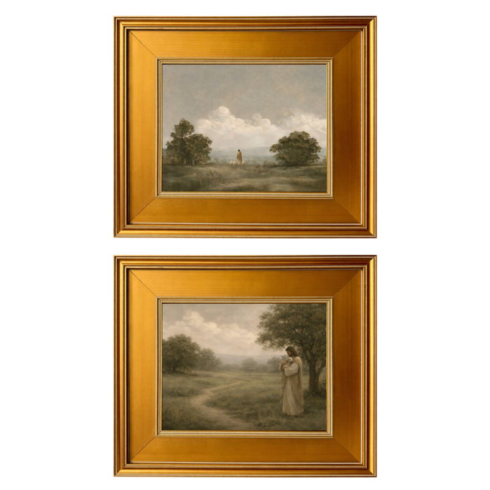 Set of 2 Framed Prints | Still With You & Tender Care