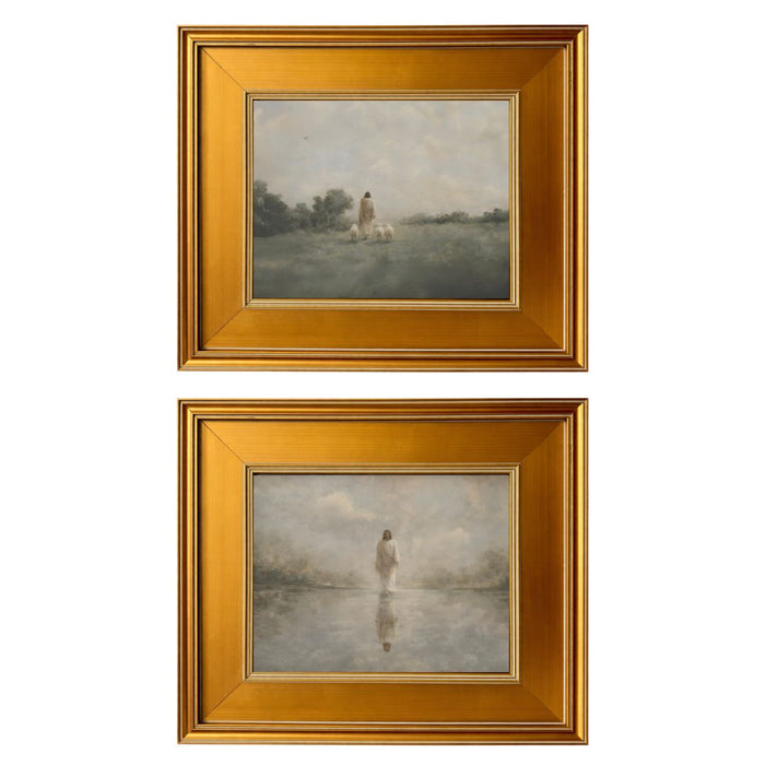 Set of 2 Framed Prints | Under His Watch & Reflected Glory