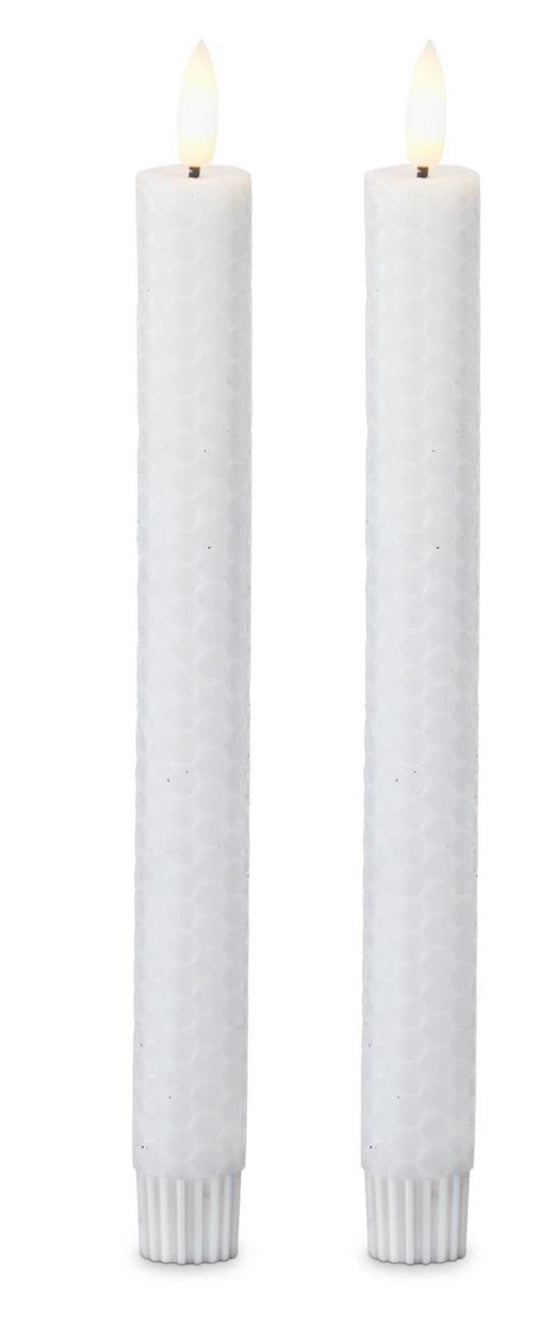 Set of 2 LED comb candles