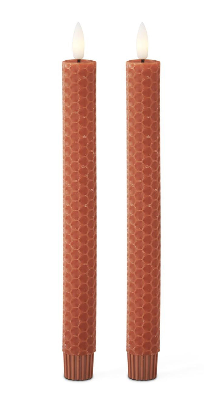 Set of 2 LED comb candles