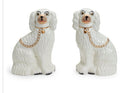 Set of 2 Staffordshire Dog Statues