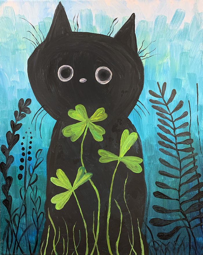 Shamrock Kitty: Amelia's Debut!