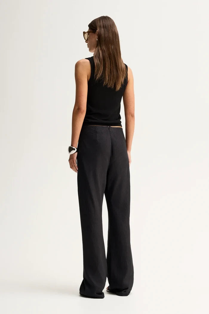 Silas Knit Top - Black