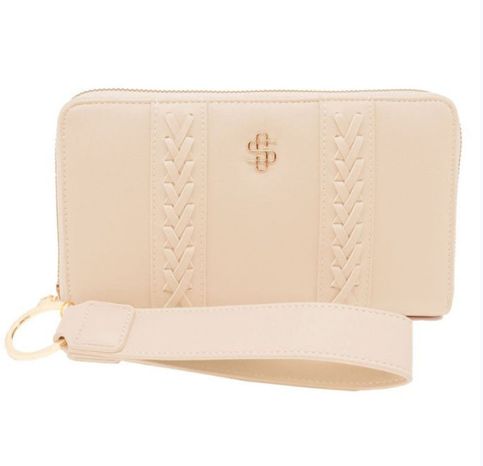Simply southern ivory wristlet wallet