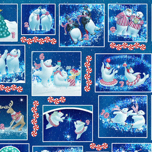 12 Days of Christmas Cotton Fabric