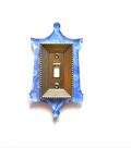 Single Switch Plate in Pagoda Style