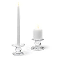 Sm Reversible Candle Holder-3.5"L