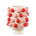 Small Bubble Vase - Pink + Red