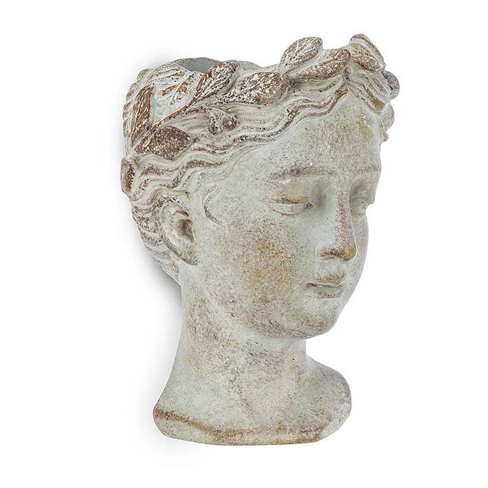 Small Woman Head Wall Planter-6.5"H