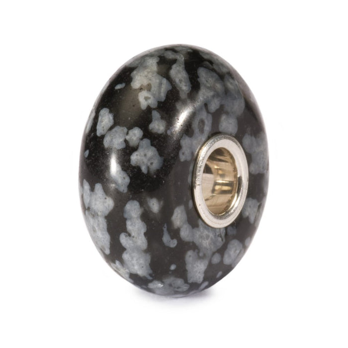 Snowflake Obsidian Bead
