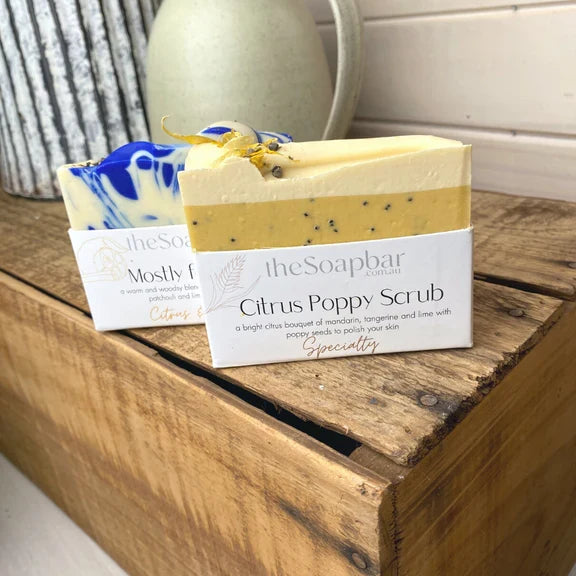 Soap Bar - Citrus Poppy Scrub