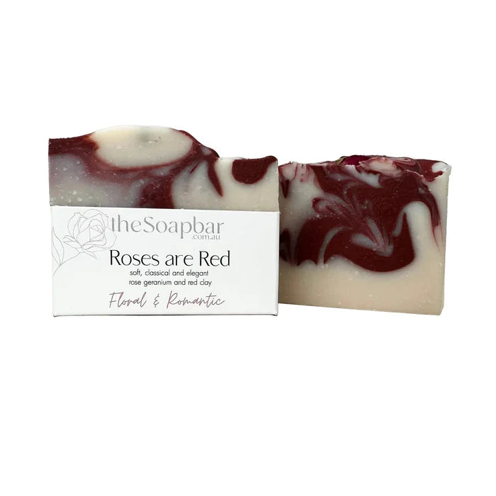 Soap Bar - Roses Are Red