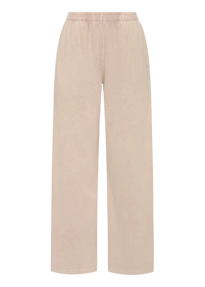 Soho Tokio Wide Leg Pant - Mushroom