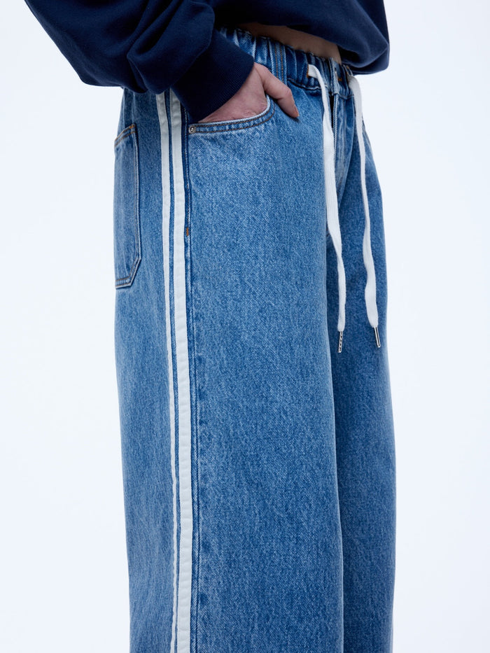 Sophie Wide Leg Jean - Light Indigo