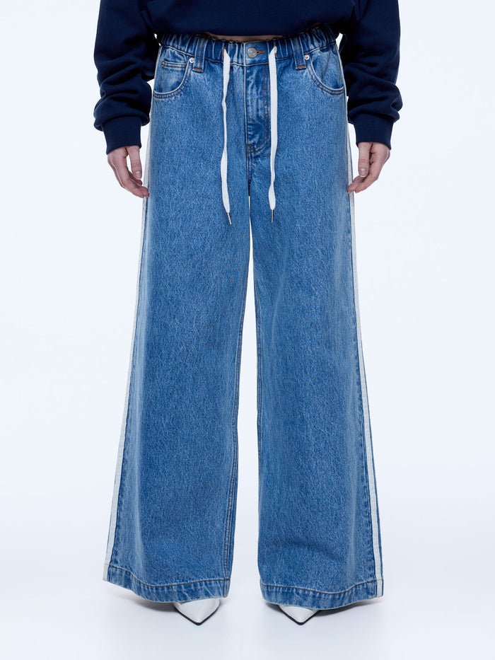 Sophie Wide Leg Jean - Light Indigo