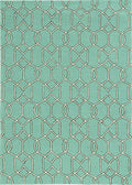 Spa Trellis and Diamond Coastal Rug