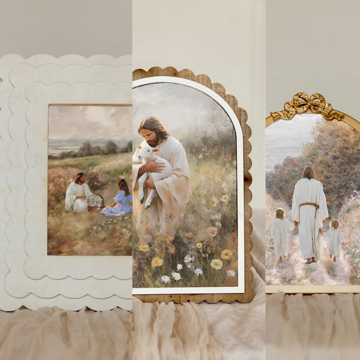 Special Occasion Bundle for Baptism, Birthday, Holidays | 3 Frame Set