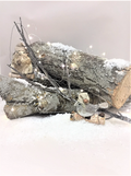 Split Log Silver