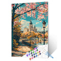 Springtime Berlin Stroll Paint by Numbers