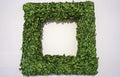 square boxwood wreath