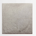 Square Hair-on-Hide Placemat, Grey