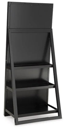Standing floor mirror with storage