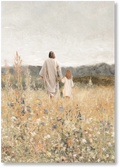 Steps of Faith, Girl - Print