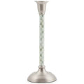 Sterling check medium candlestick