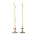 Stick Candles Hemlock / Pair: White Chocolate