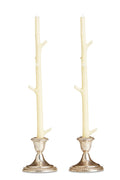 Stick Candles Maple / Pair: White Chocolate