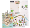 STICKERS GAME + POSTER - PARIS MONUMENTS