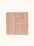 Stripe Hazelnut Flat Sheet