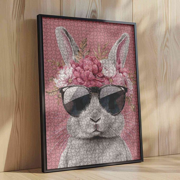 Stylish Bunny Jigsaw Puzzle