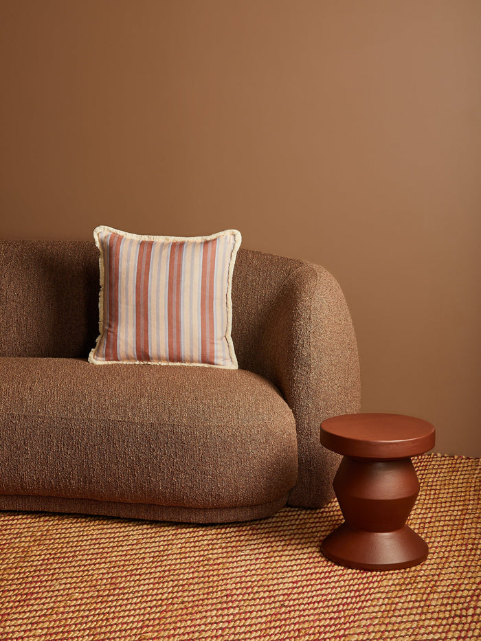 Suiting Stripe Coralie Cushion