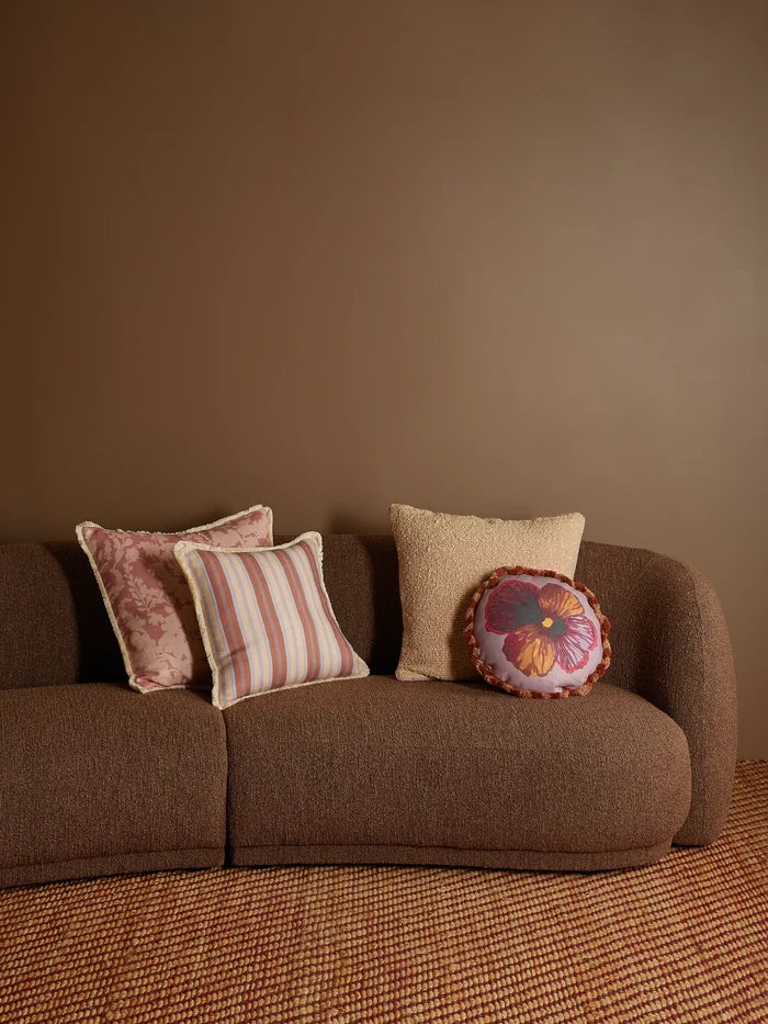 Suiting Stripe Coralie Cushion