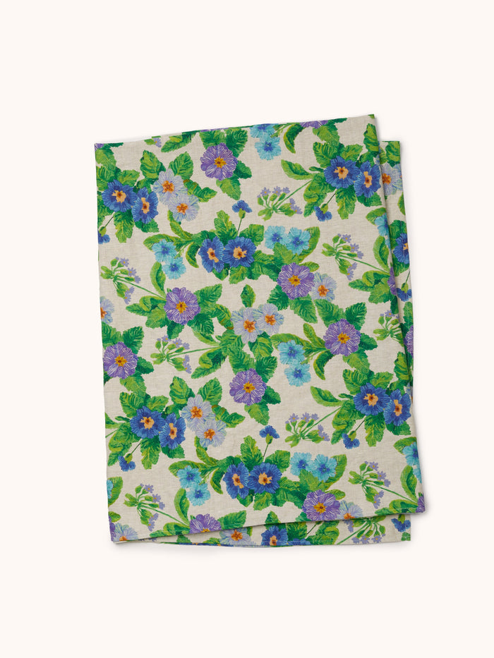 Summer Patch Blue Tablecloth