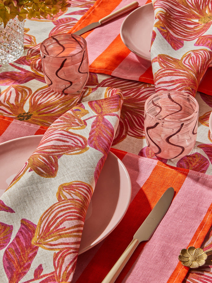 Swirl Pink Tumbler Set