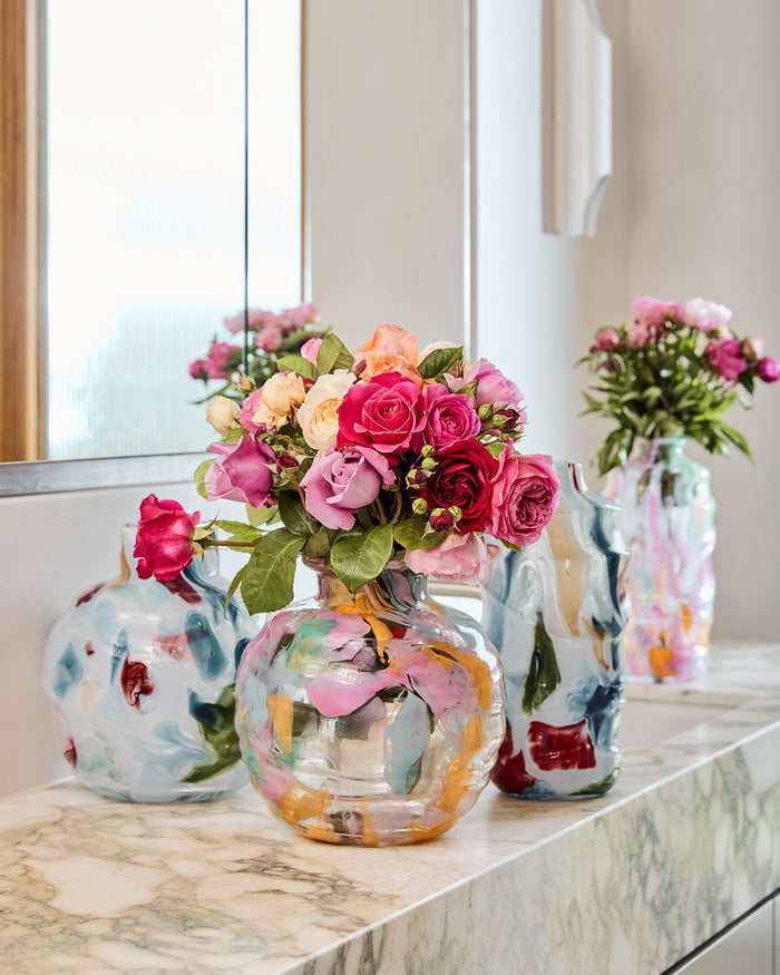 Swirl Portofino Round Vase