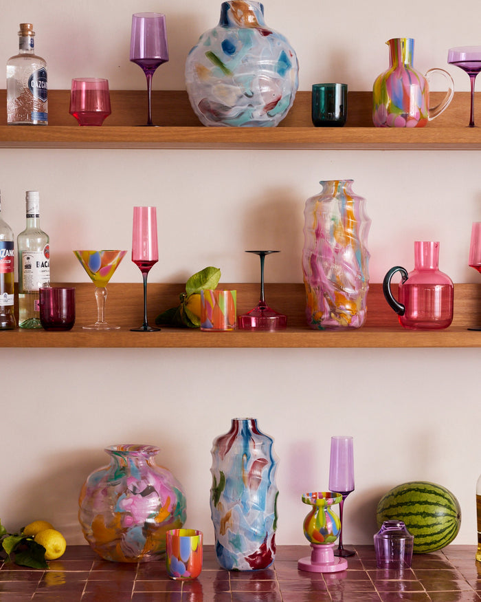 Swirl Sorbet Tall Vase