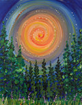 Swirly Moon