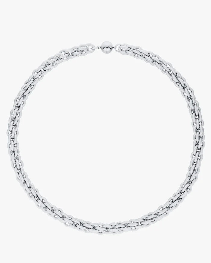 Tangled Chain Necklace - Silver