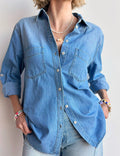 The Boyfriend Shirt - Denim