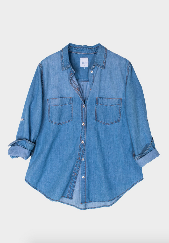The Boyfriend Shirt - Denim
