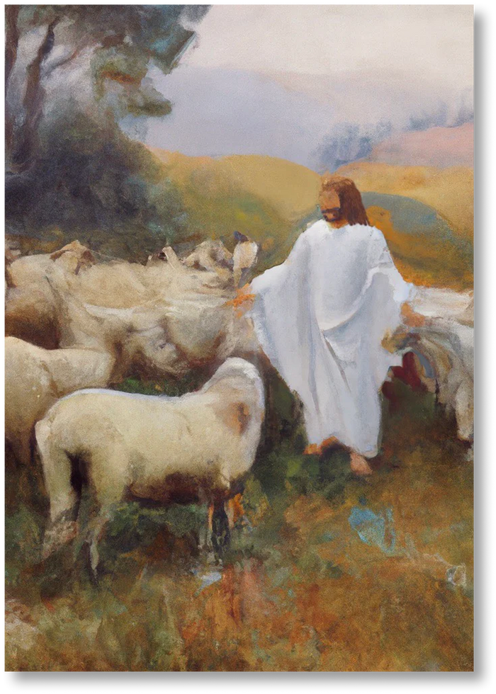 The Good Shepherd - Print
